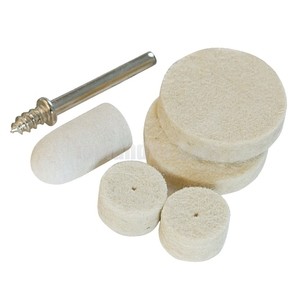 Silverline 5pc Felt Polishing Set