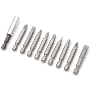 Am-Tech 10 Piece Power Bit Set