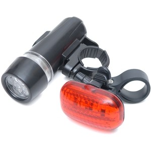 Rolson Two Piece LED Bicycle Light