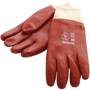 Am-Tech Red PVC Gloves