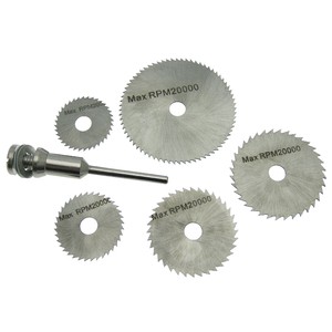 Am-Tech 6pc HSS Saw Discs