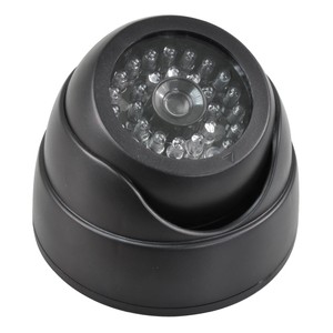 Rolson Dummy CCTV Camera with Constant Flashing Red LED