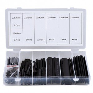 Rolson 127pc Heat Shrink Wire Wrap Assortment
