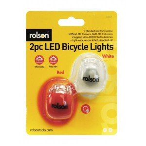 2pc Silicone Bike Light