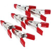 Toolzone 6pc 2in Metal Spring Clamps