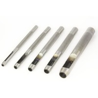 Toolzone 5pc Hollow Punch Set 3mm - 8mm