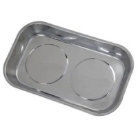 Toolzone Magnetic Tray Stainless Steel 14cm x 23cm
