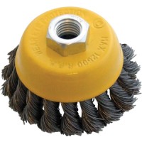 Am-Tech Twist Knot Wire Cup Brush