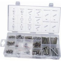 Toolzone 224pc Stainless Steel Nuts and Bolts