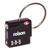 Rolson TSA Combination Cable Lock