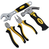 Rolson Rolson Tools 36785 4 Piece Household Tool Kit