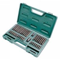 Toolzone 40pc Hex Star Spline Bit Set