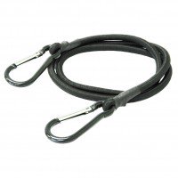 Rolson 48" Heavy Duty Bungee Cord - Carabiner Style Hooks