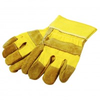 Rolson Heavy Duty Leather Rigger Gloves 