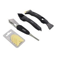 Rolson 3pc Silicone Scraper Kit