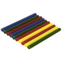 Rolson 10pc Coloured Glue Stcks