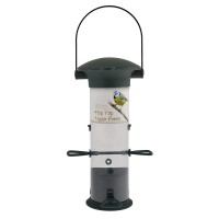 GREEN JEM NYGER FLIP TOP BIRD FEEDER