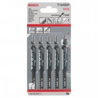 Bosch Wood Jigsaw Blades Bayonet T144DP Pack of 5
