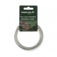 Green Jem 14m Galvanised Garden Wire