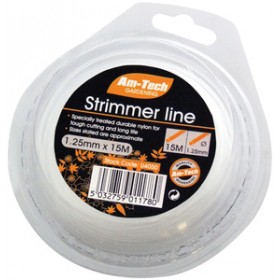 Am-Tech Strimmer Line 1.25mm x 15m