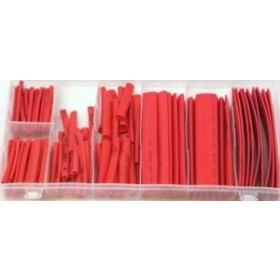 Toolzone 127pc Heat Shrink Wire Wrap Red