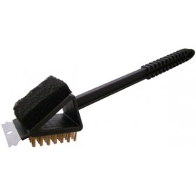 Am-Tech BBQ Cleaning Wire Brush with Scraper