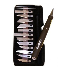 Rolson 15pc Hobby Craft Knife Set