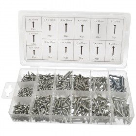 Toolzone 550pc Self Tapping Screw Assortment