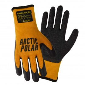 GREEN JEM ARCTIC POLAR WINTER WORK GLOVES LARGE