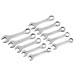 Rolson 10pc Stubby Combination Spanner Set