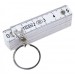 Rolson 500mm Folding Ruler with Key Ring