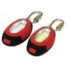 Rolson 2pc 0.5W COB Light with Carabiner