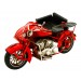 Kreatif Kraft Motorcycle and Sidecar Hand Painted Model